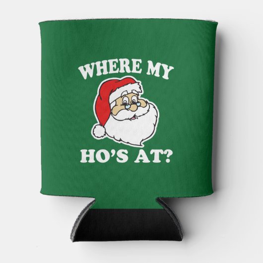 おもしろいクリスマスどこ行くの？三太 缶クーラー (正面)