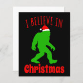 おもしろいクリスマスに信じBigfoot I (正面/裏面)