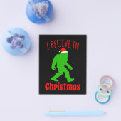 おもしろいクリスマスに信じBigfoot I チラシ (シングル)