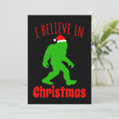 おもしろいクリスマスに信じBigfoot I 招待状 (スタンド正面)