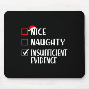 おもしろいクリスマスのいけないい証拠が不十分 マウスパッド