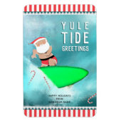 おもしろいクリスマスのギフトカード マグネット (縦)