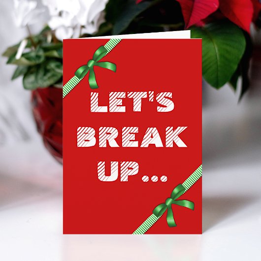 おもしろいクリスマスのジンジャーブレッドのクッキーのジョーク シーズンカード