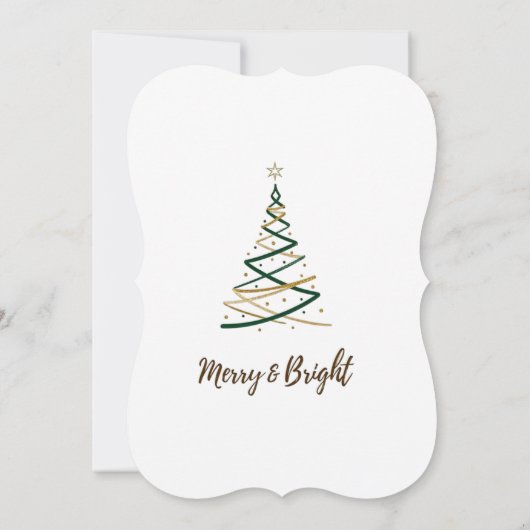 おもしろいクリスマスのパーティの招待状 – 柄ではない (裏面)