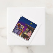 おもしろいクリスマスのプレゼントラベル フェイバータグ (インサイチュ)