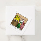 おもしろいクリスマスのプレゼントラベル フェイバータグ (インサイチュ)