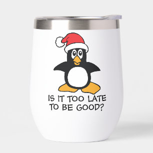 おもしろいクリスマスのペンギン良くするには遅すぎる
