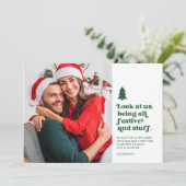 おもしろいクリスマスの写真を見る |赤 シーズンカード (スタンド正面)