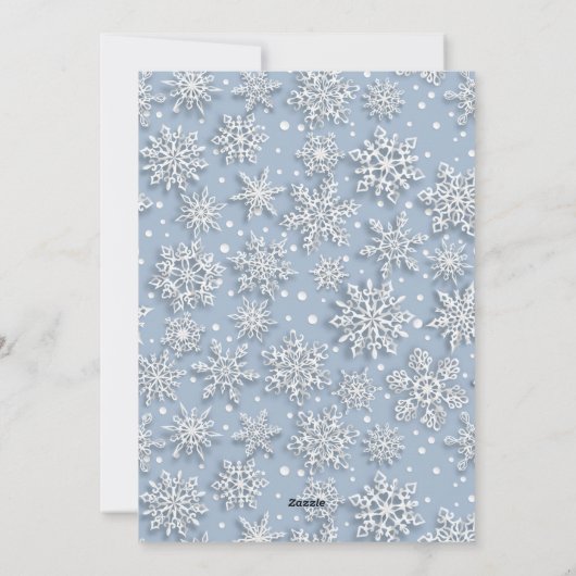 おもしろいクリスマスの写真ベビー外はコビディ シーズンカード (裏面)