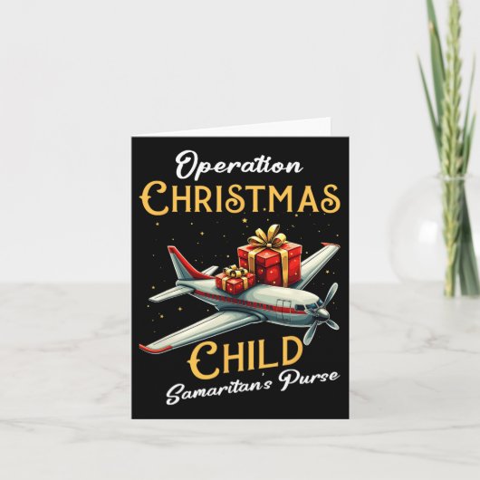 おもしろいクリスマスの子おもしろい家族の試合の操作 カード (正面)