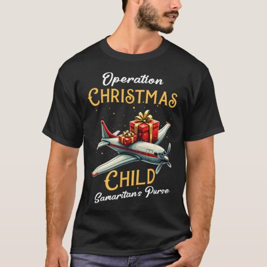 おもしろいクリスマスの子おもしろい家族の試合の操作 Tシャツ (正面)