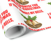 おもしろいクリスマスの明細行の選択 ラッピングペーパー (ロールコーナー)