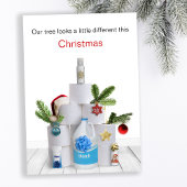 おもしろいクリスマスの木 シーズンカード