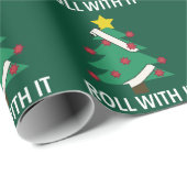 おもしろいクリスマスの木 ラッピングペーパー (ロールコーナー)