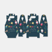 おもしろいクリスマスの赤ちゃんシャワー フェイバーボックス (折り畳みなし)