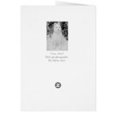 おもしろいクリスマスの雪の犬雪だるま (裏面)