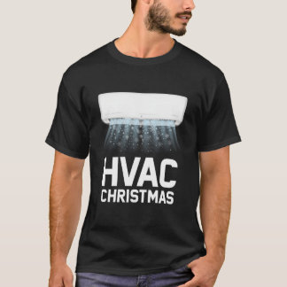 おもしろいクリスマスのHvac技術者ギフト Tシャツ