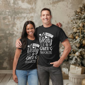 おもしろいクリスマスはサンタだお気に入りの Tシャツ