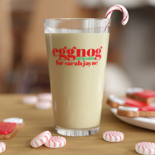 おもしろいクリスマスエグノグシーズンホリデーグラス タンブラーグラス