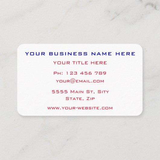 おもしろいクリスマスオフィスパーソナライズされたスペシャル 名刺 (裏面)