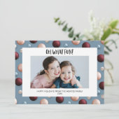 おもしろいクリスマスオーナメント シーズンカード (スタンド正面)