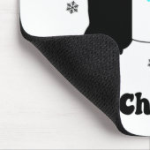 おもしろいクリスマスカウベルテッドガロウェイベルティギフト マウスパッド (コーナー)