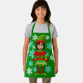 おもしろいクリスマスカスタム。特別小妖精や小人衣装エプロン エプロン (インサイチュ)