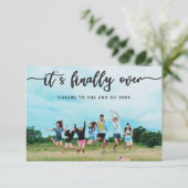 おもしろいクリスマスカードホリデーカード サンキューカード (スタンド正面)