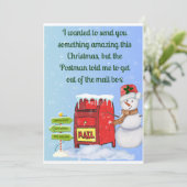 おもしろいクリスマスカード シーズンカード (スタンド正面)