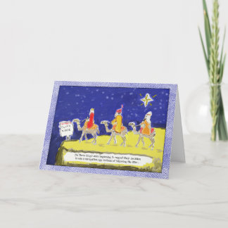 おもしろいクリスマスカード:三王 シーズンカード