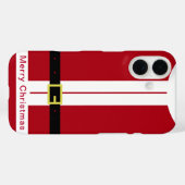 おもしろいクリスマスギフトサンタクロースデザイン Case-Mate iPhoneケース (裏面 (横))