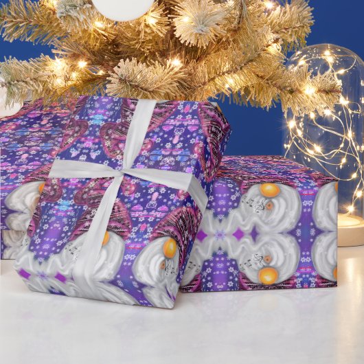 おもしろいクリスマスギフトラッピング紙ハッピー格言 ラッピングペーパー (クリスマス)