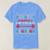 おもしろいクリスマスギフト醜いメリーLiftmassアイディア Tシャツ (デザイン正面)