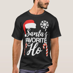 おもしろいクリスマスクラウス家族パジャマサンタのお気に入り Tシャツ
