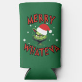 おもしろいクリスマスクーラーボックス スリム缶クーラー (正面)