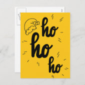 おもしろいクリスマスグリーティングカード シーズンポストカード (正面/裏面)