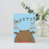 おもしろいクリスマスグリーティングカード シーズンポストカード (スタンド正面)