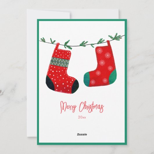 おもしろいクリスマスゲーム秘密サンタアンケート シーズンカード (裏面)