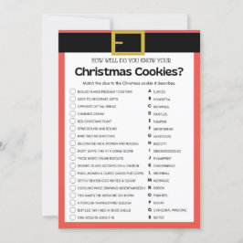 おもしろいクリスマスゲーム – 編集不可 –  招待状