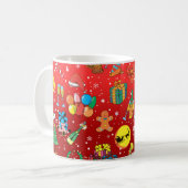 おもしろいクリスマスコーヒーマグ コーヒーマグカップ (正面左)