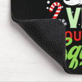 おもしろいクリスマスサンタのVipトラブル分隊の問題 マウスパッド (コーナー)