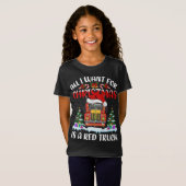 おもしろいクリスマスサンタは赤い Tシャツ (正面フル)