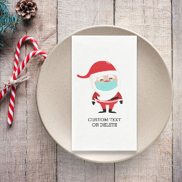 おもしろいクリスマスサンタクロースイン顔マスクカスタム