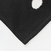 おもしろいクリスマスサンタクロースレスリングクリスマス フリースブランケット (角)