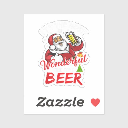 おもしろいクリスマスサンタクロース シール (シート)
