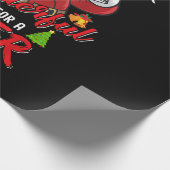 おもしろいクリスマスサンタクロース ラッピングペーパー (角)