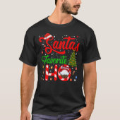 おもしろいクリスマスサンタホお気に入りのクリスマス Tシャツ (正面)