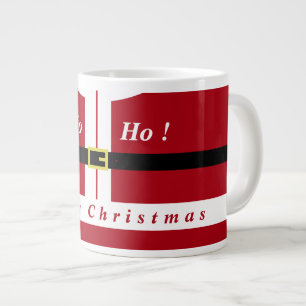 おもしろいクリスマスサンタマグズ ジャンボコーヒーマグカップ