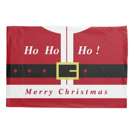 おもしろいクリスマスサンタ枕ケース 枕カバー (裏面)