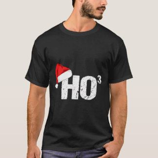 おもしろいクリスマスシャツ長袖Ho3クリスマスティー Tシャツ